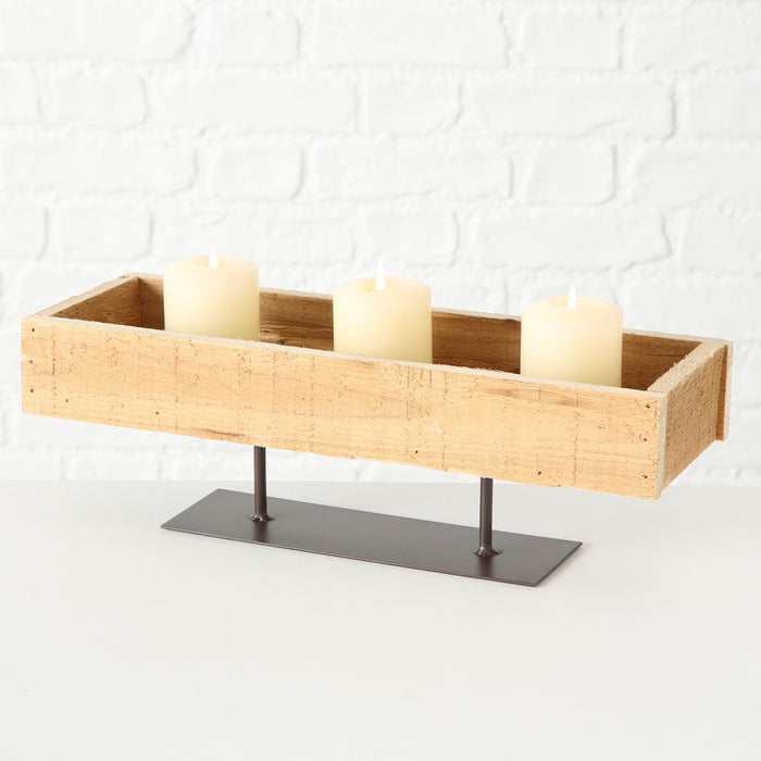 KI-generiertes Bild,Holz Aufbewahrung-Box stehend 40x13x13cm Tablett 1-Fach Dekoration