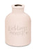 KI-generiertes Bild,Design Tischvase Blumenvase Rosa "Lieblingsmensch" Deko Väschen Kerzenständer