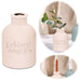 KI-generiertes Bild Design Tischvase Blumenvase Rosa "Lieblingsmensch" Deko Väschen Kerzenständer