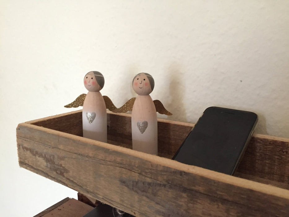 KI-generiertes Bild,Holz Aufbewahrung-Box stehend 40x13x13cm Tablett 1-Fach Dekoration