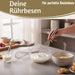 KI-generiertes Bild,Edelstahl Schneebesen 3´er Set 21cm 26cm 31cm Rührbesen mit Aufhängeösen