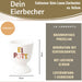 KI-generiertes Bild,Eierbecher Echt-Gold Spruch "Ei Pott" Gute Laune Eierhalter