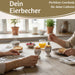 KI-generiertes Bild,Eierbecher Echt-Gold Spruch "GUTEN MORGEN" Leo Muster Gute Laune Eierhalter