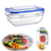 KI-generiertes Bild Frischhaltedose Clip & Lock 400ml mit Deckel Lebensmittel Mikrowelle Gefrierbox
