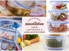 KI-generiertes Bild,Frischhaltedose Clip & Lock 800ml Rund mit Deckel Lebensmittel Mikrowelle Gefrierbox