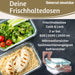 KI-generiertes Bild,Glas Frischhaltedose Cook & Lock 3´er Set mit Deckel Lebensmittel Mikrowelle Gefrierbox