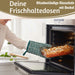 KI-generiertes Bild,Glas Frischhaltedose Cook & Lock 3´er Set mit Deckel Lebensmittel Mikrowelle Gefrierbox