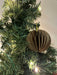 KI-generiertes Bild,3x Wabenball Petrol Grün Braun 6cm Papierkugel Honeycomb Deko Party Weihnachten