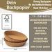 KI-generiertes Bild,Backpapier Rund 16cm Set 100 Stück FSC für Airfryer Heißluftfritteuse Zubehör