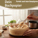KI-generiertes Bild,Backpapier Rund 16cm Set 100 Stück FSC für Airfryer Heißluftfritteuse Zubehör
