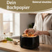 KI-generiertes Bild,Backpapier Rund 16cm Set 100 Stück FSC für Airfryer Heißluftfritteuse Zubehör