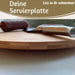KI-generiertes Bild,XL Holz Servierplatte Drehteller 35cm Bambus drehbar Drehtablett Drehplatte