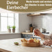 KI-generiertes Bild,Holz Eierbecher 4´er Set Bambus Eierhalter Eihalter Dipschale