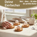 KI-generiertes Bild,Holz Eierbecher 4´er Set Bambus Eierhalter Eihalter Dipschale