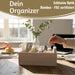 KI-generiertes Bild,XL Landhaus Holz Aufbewahrungsbox 34cm 4 Fächer Cutlery Stiftebox Besteckkorb