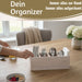KI-generiertes Bild,XL Landhaus Holz Aufbewahrungsbox 34cm 4 Fächer Cutlery Stiftebox Besteckkorb