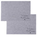 KI-generiertes Bild 2x Filz Tischset Platzset Happy Hell-Grau 45cm Rechteckig Platzdeckchen Platzmatte