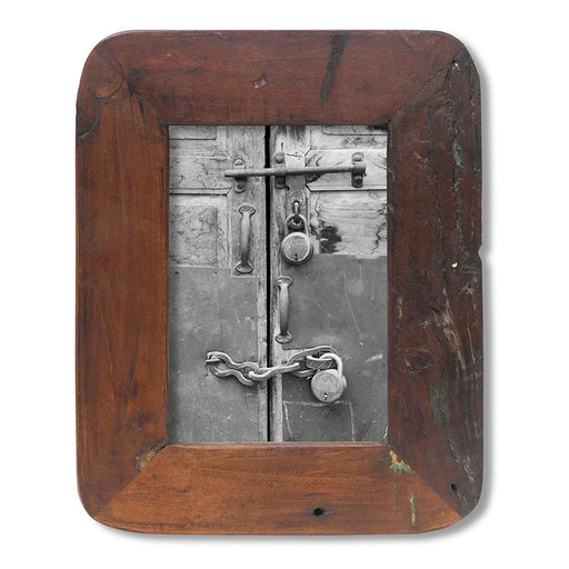 KI-generiertes Bild,Vintage Bilderrahmen Dehli 10x15cm Fotorahmen Retro