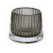 KI-generiertes Bild,2x Glas Teelichthalter Set 7x8cm Ibiza Grau Teelichtglas Windlicht-Halter