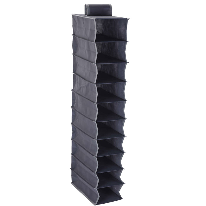 KI-generiertes Bild,Hänge-Organizer 10 Fächer Hängeregal Schuhregal 120x15x30cm Hänge-Aufbewahrung