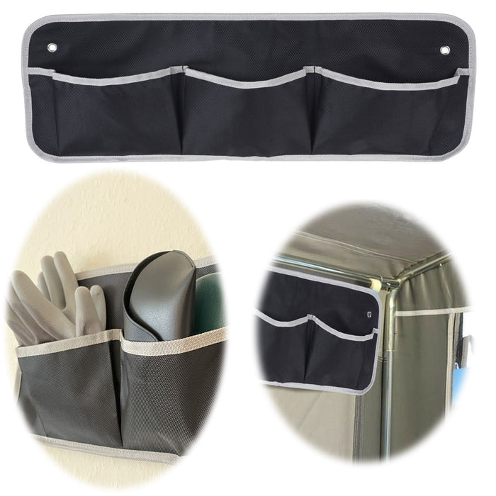 KI-generiertes Bild Hänge-Organizer Hängeregal 3 Fächer 60cm Türregal Hänge-Aufbewahrung