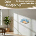 KI-generiertes Bild,Handfächer Holz Stoff Fächer "Cool Vibes Only" Schwarz faltbar Faltfächer