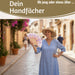 KI-generiertes Bild,Handfächer Holz Stoff Fächer "Blume" Lila Pink Rose faltbar Faltfächer