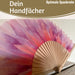 KI-generiertes Bild,Handfächer Holz Stoff Fächer "Blume" Lila Pink Rose faltbar Faltfächer