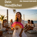 KI-generiertes Bild,Handfächer Holz Stoff Fächer "Geh mir aus der Sonne" Pink faltbar Faltfächer