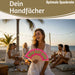 KI-generiertes Bild,Handfächer Holz Stoff Fächer "Cool Vibes Only" Schwarz faltbar Faltfächer