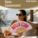 KI-generiertes Bild,Handfächer Holz Stoff Fächer "Cool Vibes Only" Schwarz faltbar Faltfächer