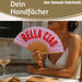 KI-generiertes Bild,Handfächer Holz Stoff Fächer "Cool Vibes Only" Schwarz faltbar Faltfächer