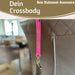 KI-generiertes Bild,Crossbody Handykette Queen Pink Gold 2 Karabiner zum Umhängen Smartphones