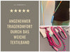 KI-generiertes Bild,Crossbody Handykette Palma Schwarz Weiß mit Universalpad zum Umhängen von Smartphones