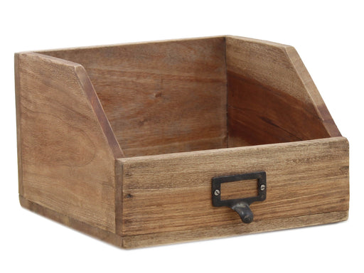 KI-generiertes Bild,Holz Apotheker Schublade 24cm Napoli Cutlery Besteckkasten Besteckkorb