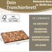 KI-generiertes Bild,Elegantes Holz Schneidebrett Akazie 30x20x1,6cm Küchenbrett Tranchierbrett