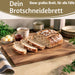 KI-generiertes Bild,Elegantes Holz Schneidebrett Akazie 30x20x1,6cm Küchenbrett Tranchierbrett