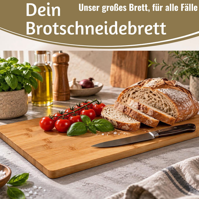 KI-generiertes Bild,Elegantes Holz Schneidebrett Akazie 30x20x1,6cm Küchenbrett Tranchierbrett