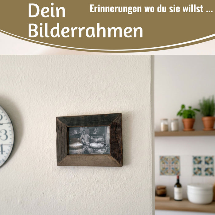 Vintage Wand Bilderrahmen 10x15cm Fotorahmen Retro