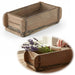 KI-generiertes Bild Holz Aufbewahrung-Box 32x15x10cm B-Ware 1-fach Ziegelform-Optik Cutlery Deko