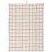 KI-generiertes Bild,Vintage Geschirrtuch 50x70cm Karo Beige Rot 100% Baumwolle Geschirr Handtuch