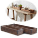 KI-generiertes Bild Vintage Holz Aufbewahrungsbox 2´er Set Recycelt Unika Braun Dekokiste
