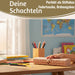 KI-generiertes Bild,Vintage Holz Schachtel 3´er Set Bambus mit Deckel Geschenkbox Aufbewahrungsbox
