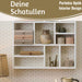 KI-generiertes Bild,Vintage Holz Schachtel 3´er Set Bambus mit Deckel Geschenkbox Aufbewahrungsbox