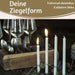 KI-generiertes Bild,IB Laursen Holz Ziegelform Unika 31x9cm Braun 3-fach alte Backsteinform Cutlery Deko