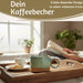 KI-generiertes Bild,Steingut Tontasse Kaffeebecher 290ml Aqua Herz Tonbecher Henkelbecher Kaffeetasse