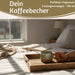 KI-generiertes Bild,Steingut Tontasse Kaffeebecher 290ml Aqua Herz Tonbecher Henkelbecher Kaffeetasse