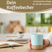 KI-generiertes Bild,Steingut Tontasse Kaffeebecher 190ml Aqua Herz Tonbecher Teebecher Kaffeetasse