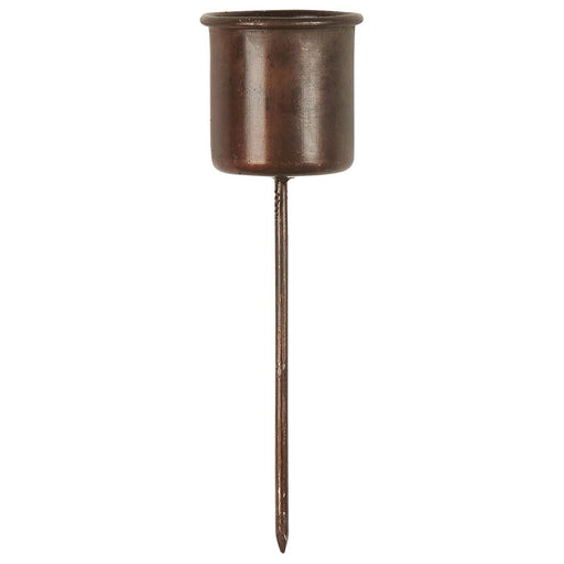 KI-generiertes Bild,IB Laursen Metall Stabkerzenhalter Kupfer Braun 8cm Spieß Kerzenständer Kerzenstecker