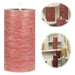 KI-generiertes Bild IB Laursen 3D LED Stumpenkerze 20cm Rosa Nyhavn Echtwachs flackernde Blockkerze